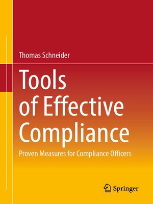 cover image of Tools of Effective Compliance